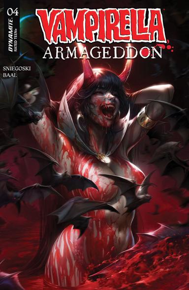 Cover for Vampirella Armageddon issue number 4