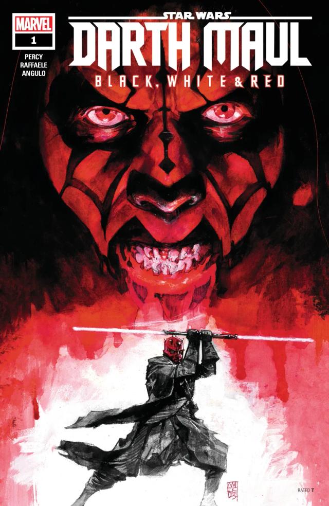 Cover for Star Wars: Darth Maul - Black, White & Red issue 1