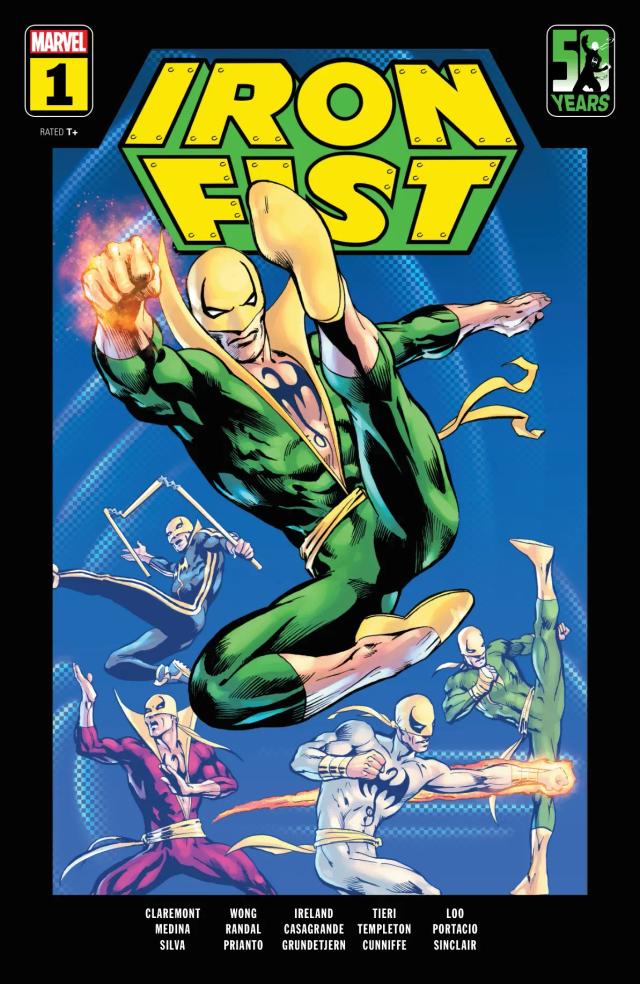 Cover for Iron Fist 50th Anniversary Special issue 1