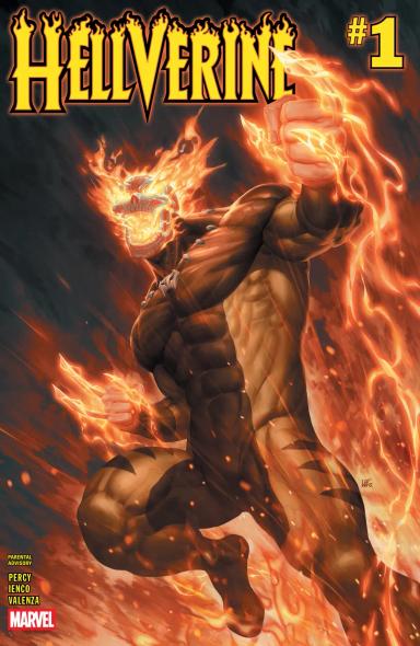 Cover for comic book series called Hellverine Vol. 2