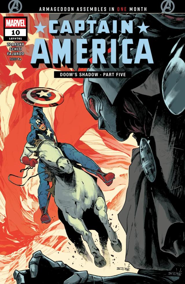 Cover for Captain America issue 10