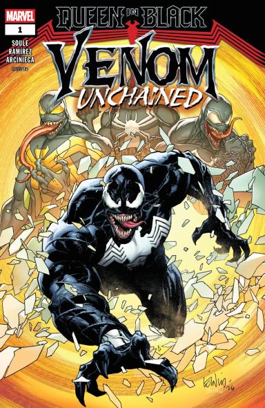 Cover for Queen In Black: Venom Unchained issue number 1