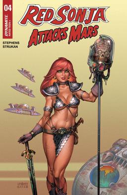 Cover for Red Sonja Attacks Mars issue number 4