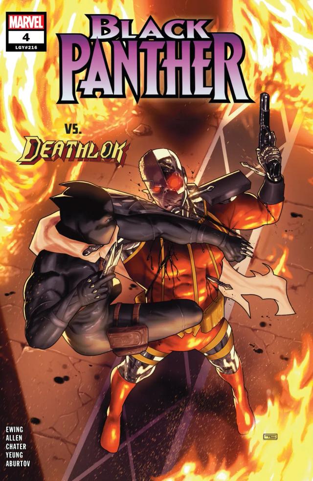 Cover for Black Panther issue 4