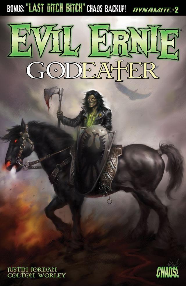 Cover for Evil Ernie: Godeater issue 2