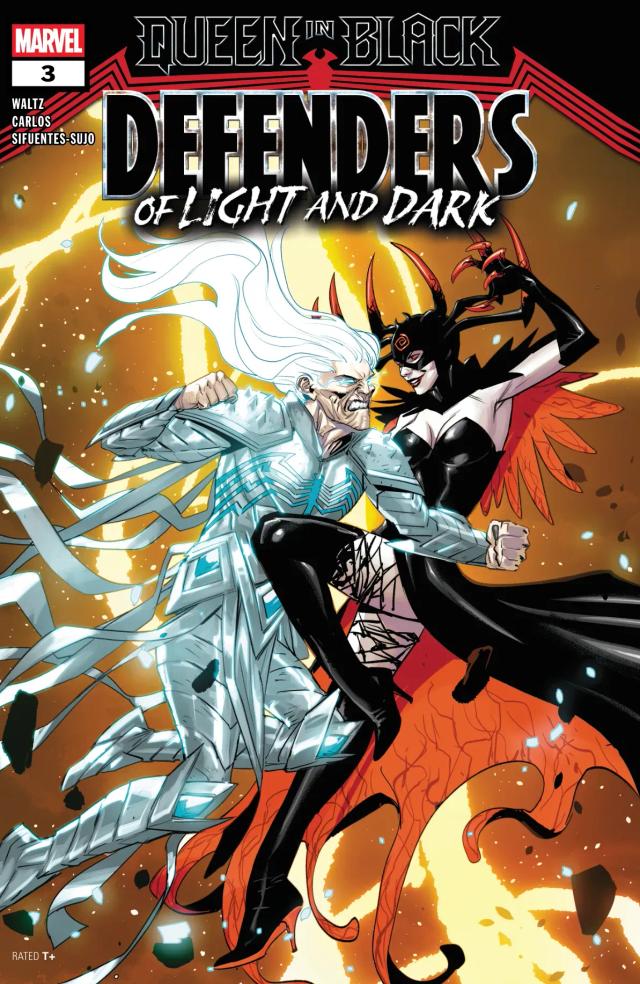 Cover for Queen In Black: Defenders Of Light And Dark issue 3