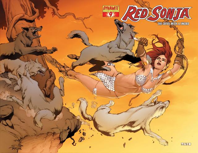 Cover for Red Sonja issue 9