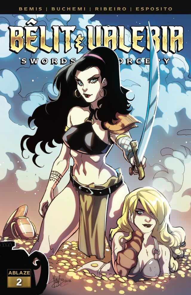 Cover for Belit & Valeria: Swords Vs. Sorcery issue 2
