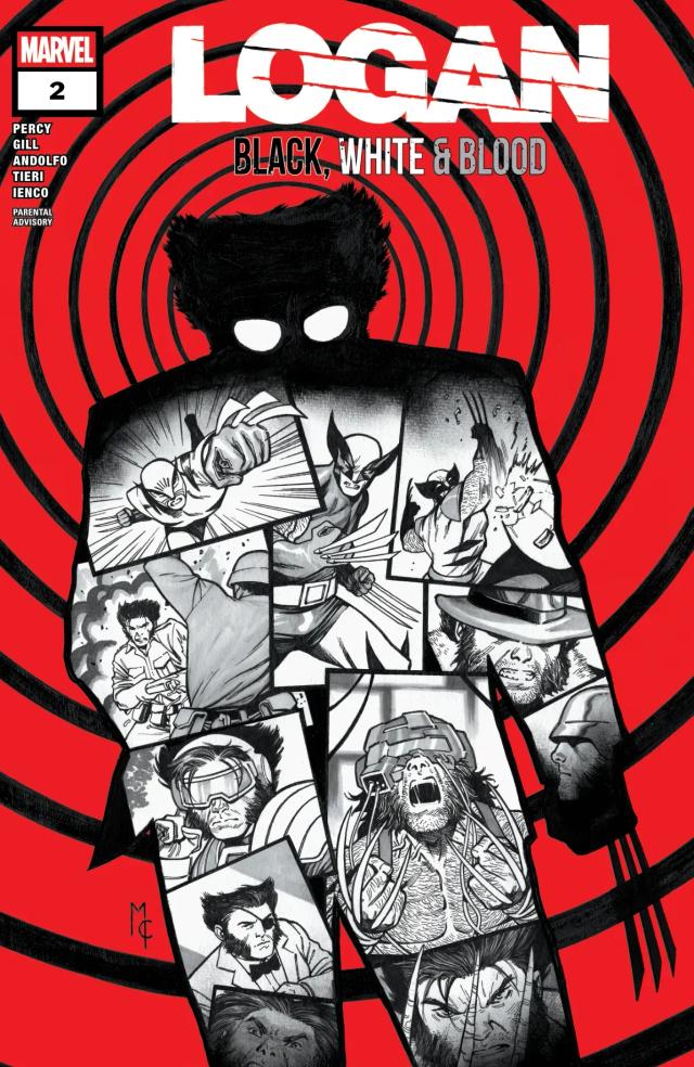 Cover for Logan: Black, White & Blood issue 2