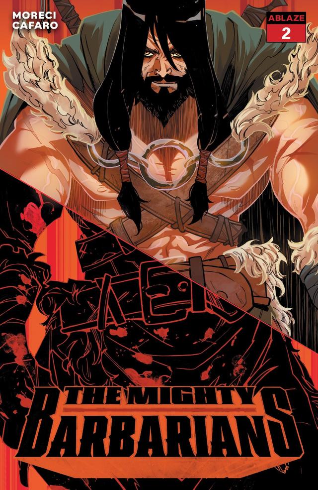 Cover for The Mighty Barbarians issue 2