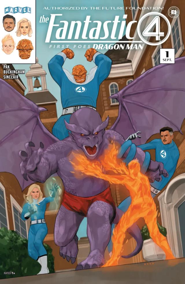 Cover for Fantastic Four: First Foes - Dragon Man issue 1