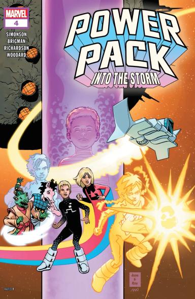 Cover for Power Pack: Into The Storm issue number 4