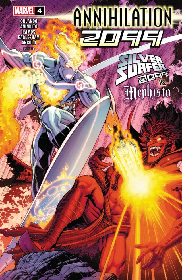 Cover for Annihilation 2099 issue 4