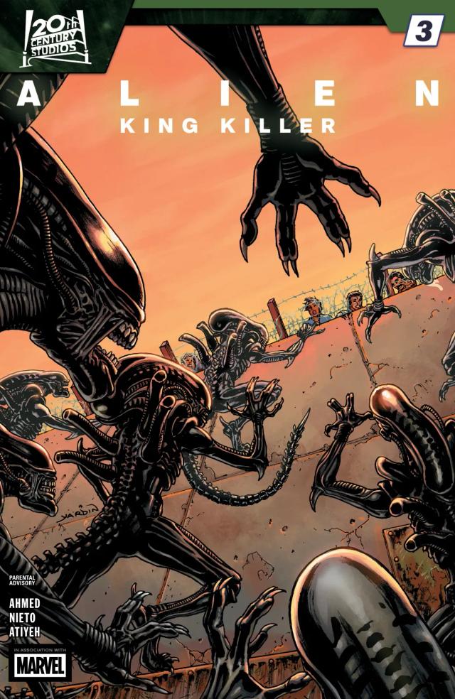 Cover for Alien: King Killer issue 3