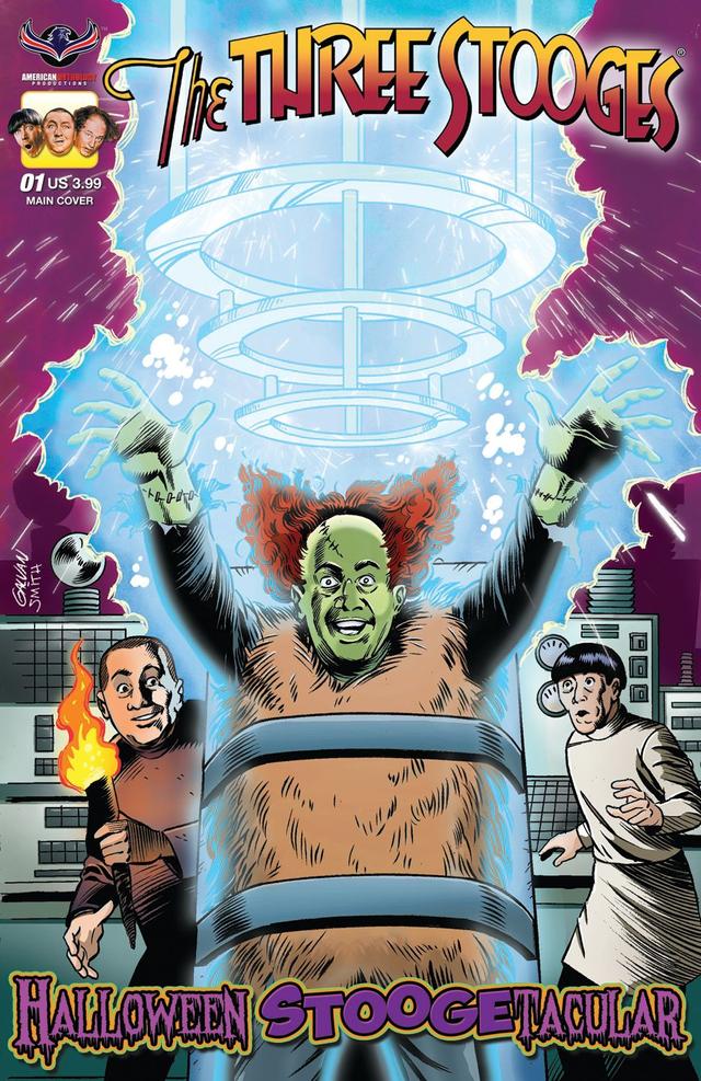 Cover for Three Stooges Halloween Stoogetacular issue 1