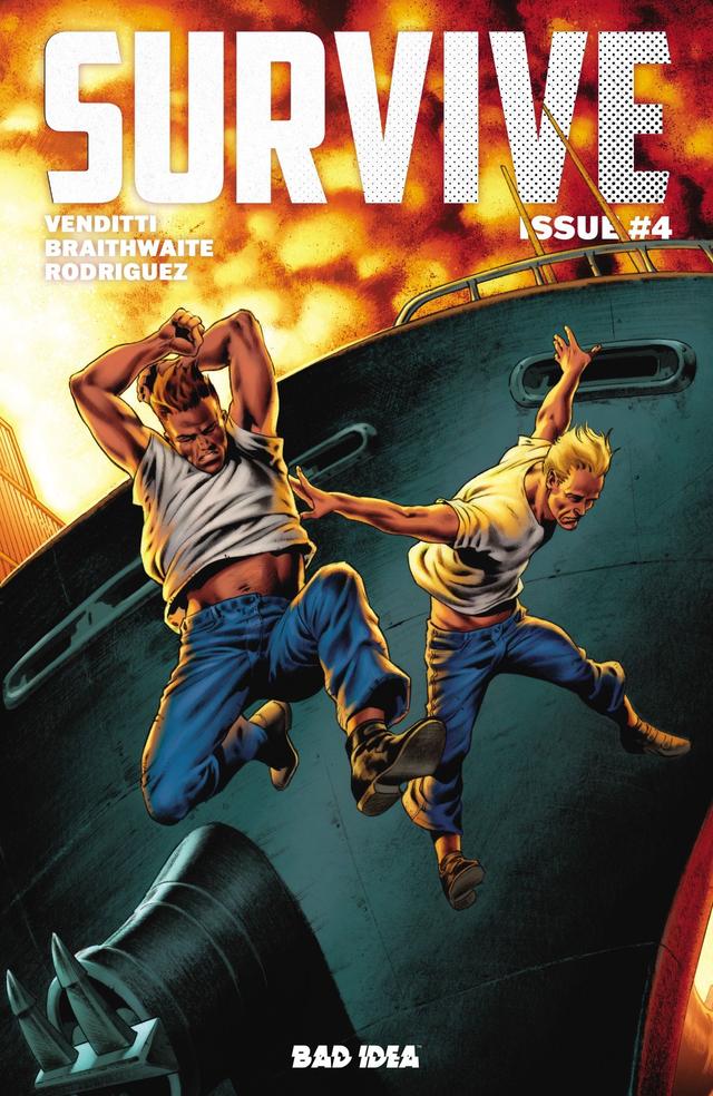 Cover for SURVIVE issue 4