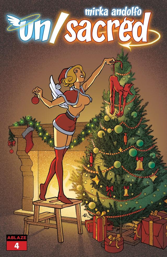 Cover for Mirka Andolfo's Un/Sacred issue 4