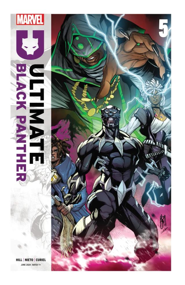 Cover for Ultimate Black Panther issue 5