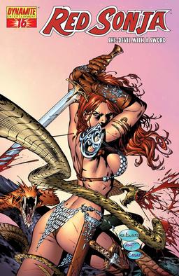 Cover for Red Sonja issue number 16