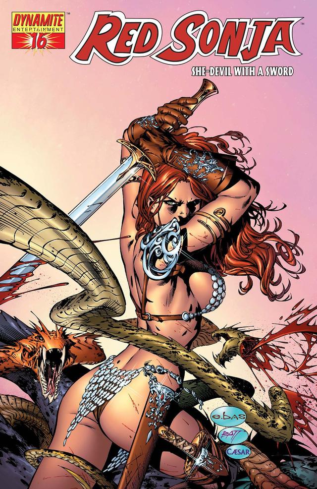 Cover for Red Sonja issue 16