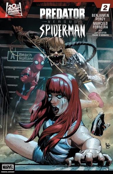 Cover for Predator Vs. Spider-Man issue number 2