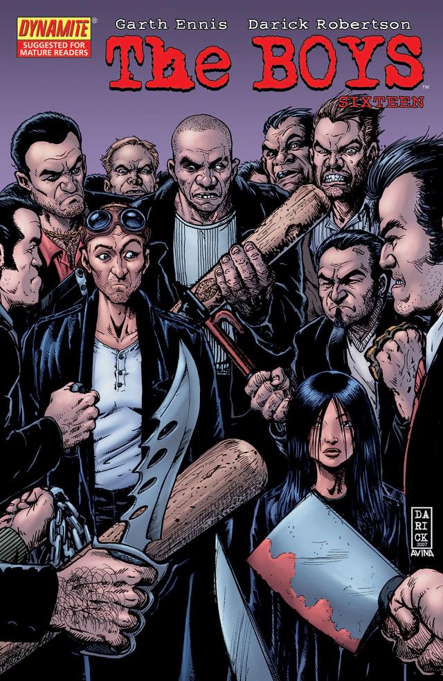 Cover for The Boys issue 16