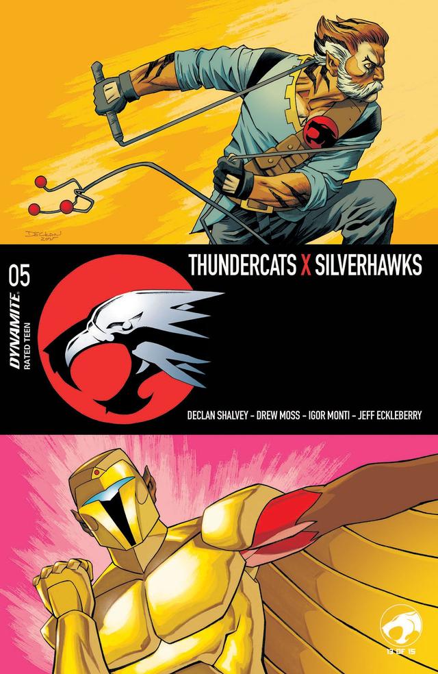 Cover for ThunderCats x Silverhawks issue 5