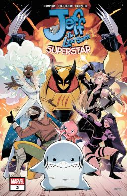 Cover for Jeff The Land Shark: Superstar issue number 2