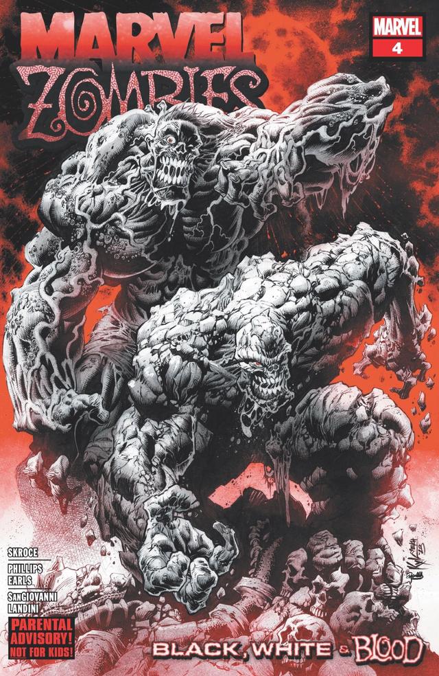 Cover for Marvel Zombies: Black, White & Blood issue 4