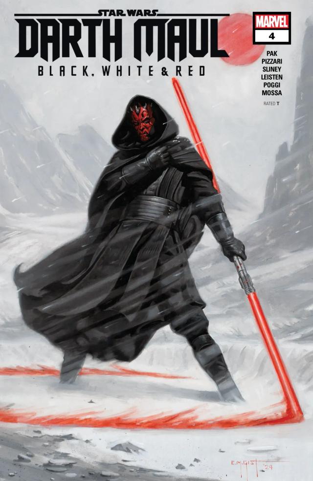 Cover for Star Wars: Darth Maul - Black, White & Red issue 4
