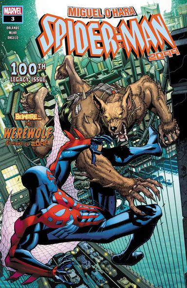 Cover for Miguel O'Hara: Spider-Man: 2099 issue number 3