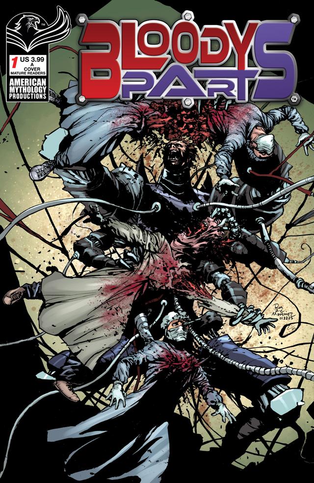 Cover for Bloody Parts issue 1