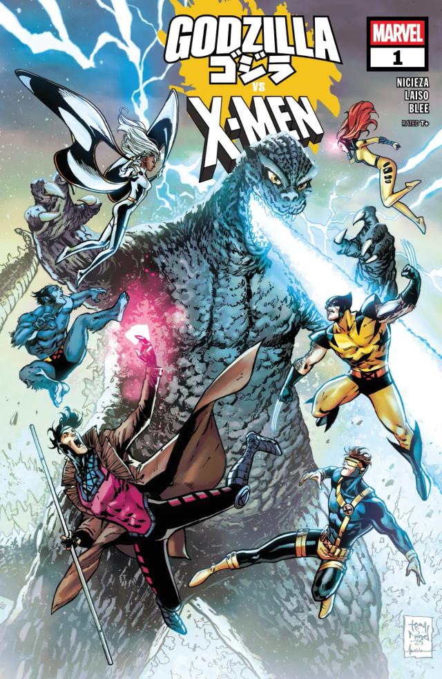 Cover for Godzilla Vs. X-Men issue 1