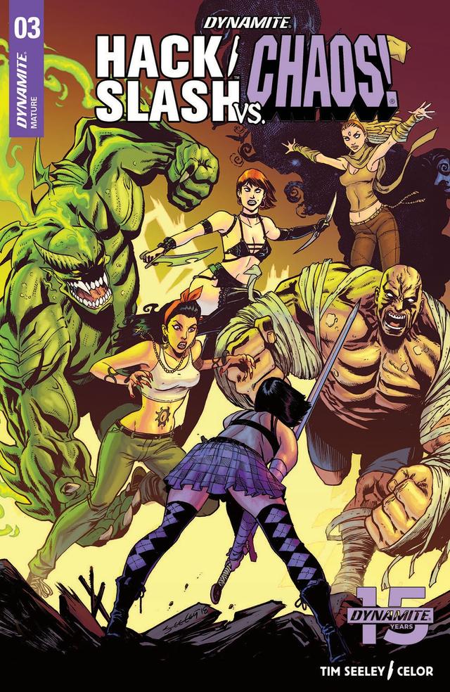 Cover for Hack / Slack Vs. Chaos issue 3