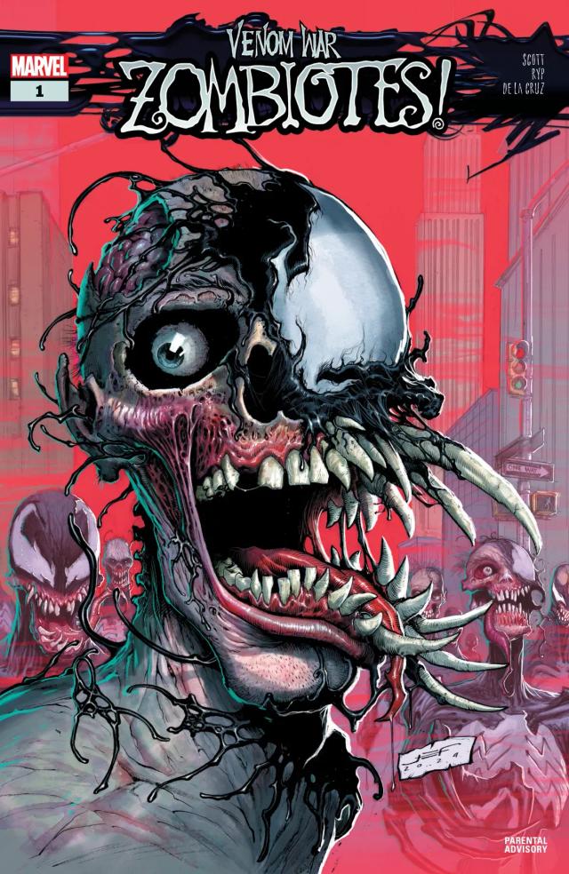Cover for Venom War: Zombiotes issue 1