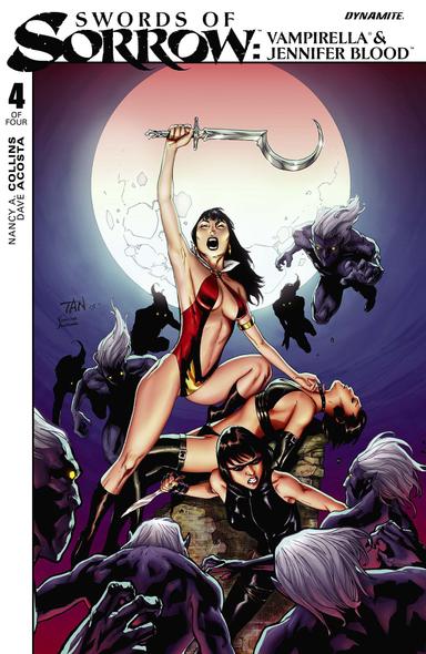 Cover for Swords of Sorrow: Vampirella & Jennifer Blood issue number 4