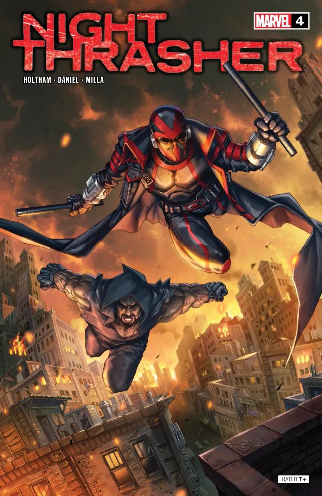 Cover for Night Thrasher issue 4