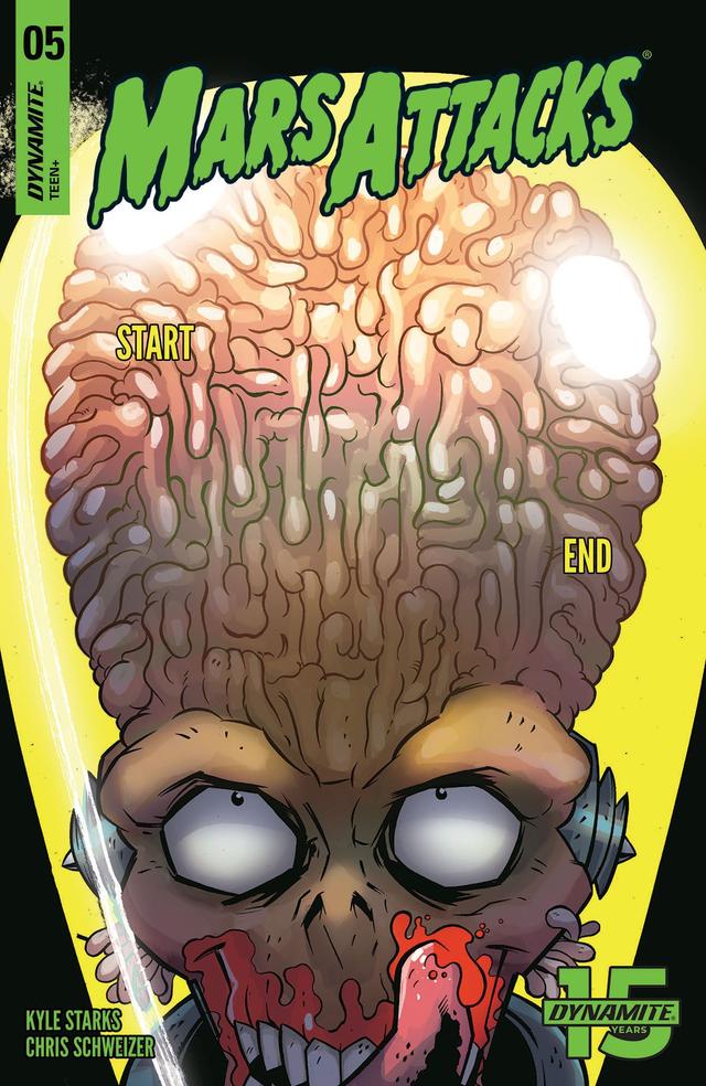 Cover for Mars Attacks issue 5