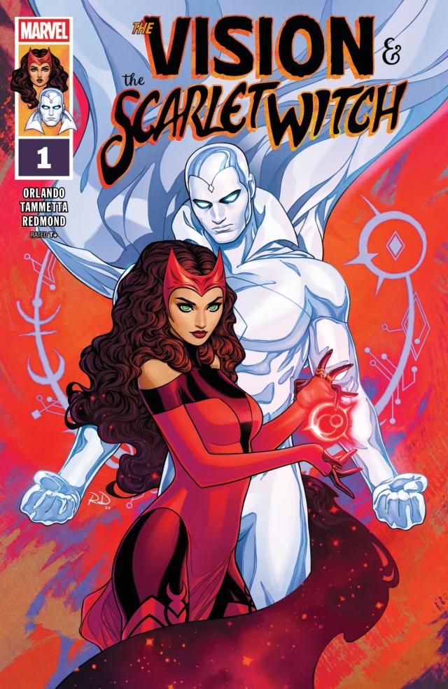 Cover for The Vision & The Scarlet Witch issue 1