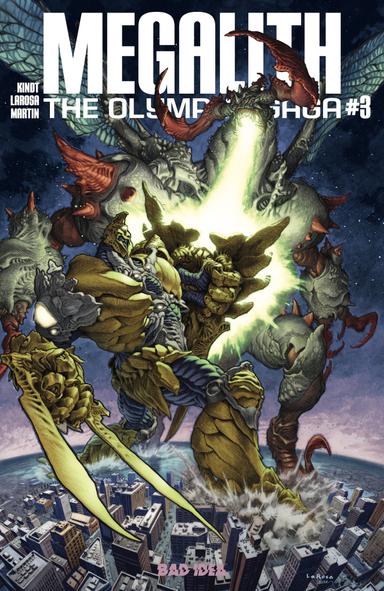 Cover for OLYMPUS SAGA: MEGALITH issue number 3