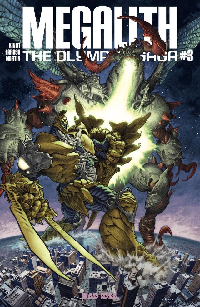 Cover for OLYMPUS SAGA: MEGALITH issue 3