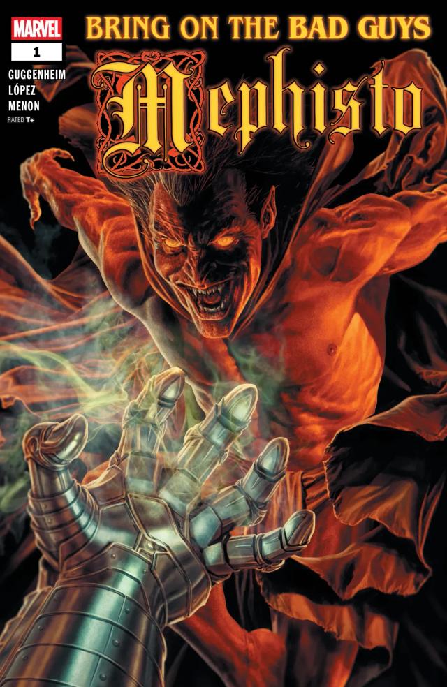 Cover for Bring On The Bad Guys: Mephisto issue 1