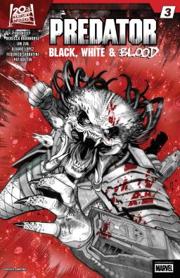 Cover for Predator: Black, White & Blood issue number 3