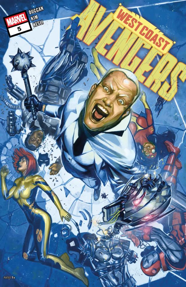 Cover for West Coast Avengers issue 5