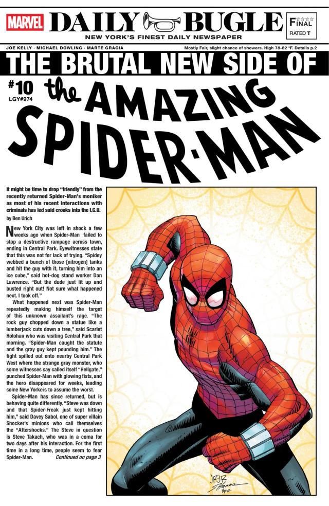Cover for The Amazing Spider-Man issue 10