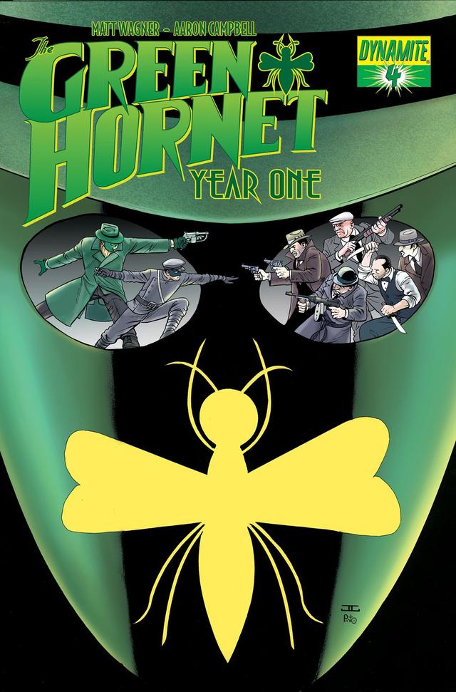Cover for Green Hornet Year One issue 4