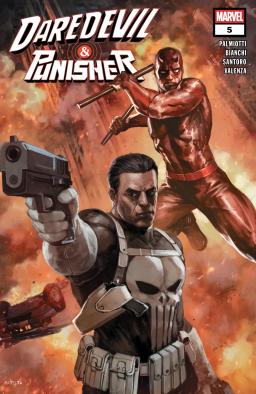 Cover for Daredevil/Punisher: The Devil's Trigger issue number 5