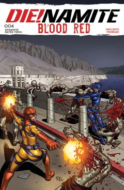 Cover for Die!Namite Blood Red issue number 4