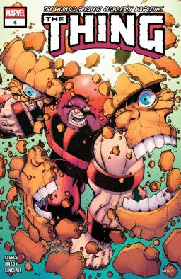 Cover for The Thing issue number 4