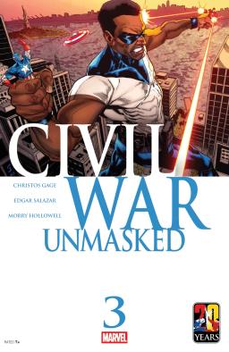 Cover for Civil War: Unmasked issue number 3